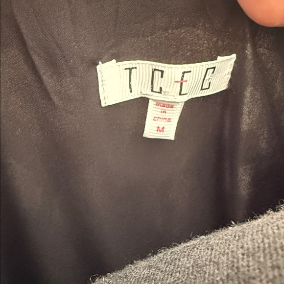 TCEC Josie Leopard Black and White Print Mini Dress size Medium - Picture 7 of 8